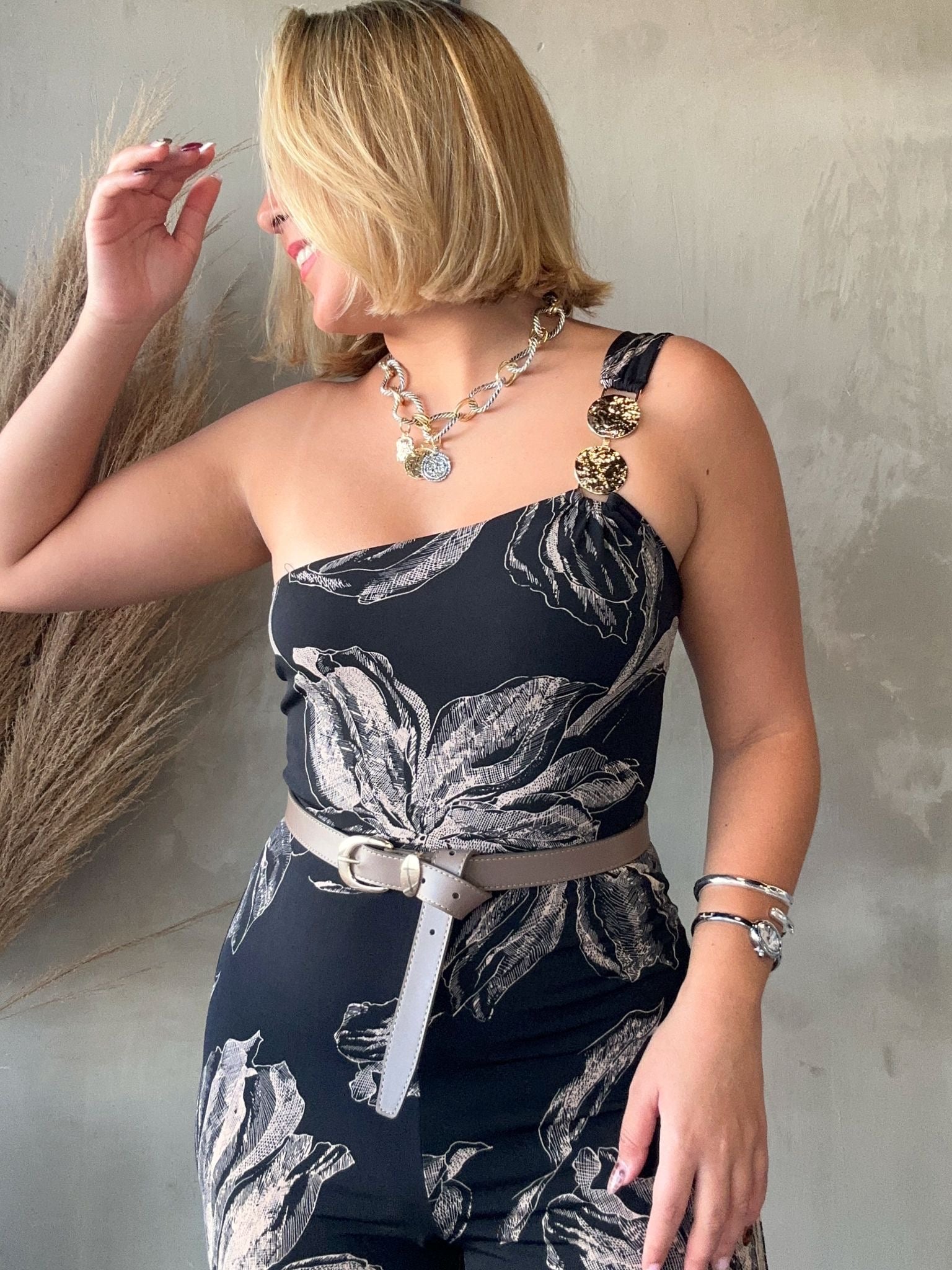 Twisted Two Tone Necklace