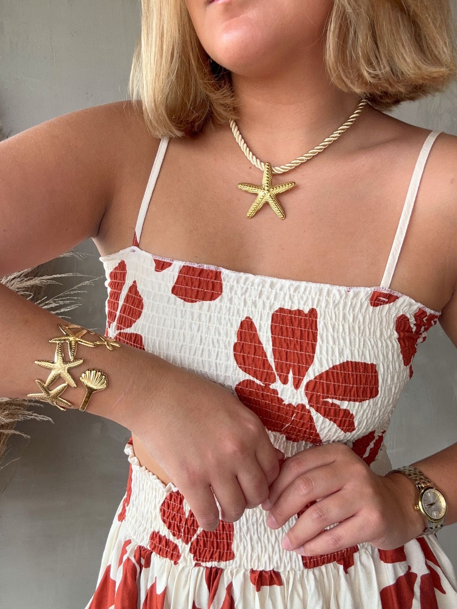 Starfish & Rope Necklace