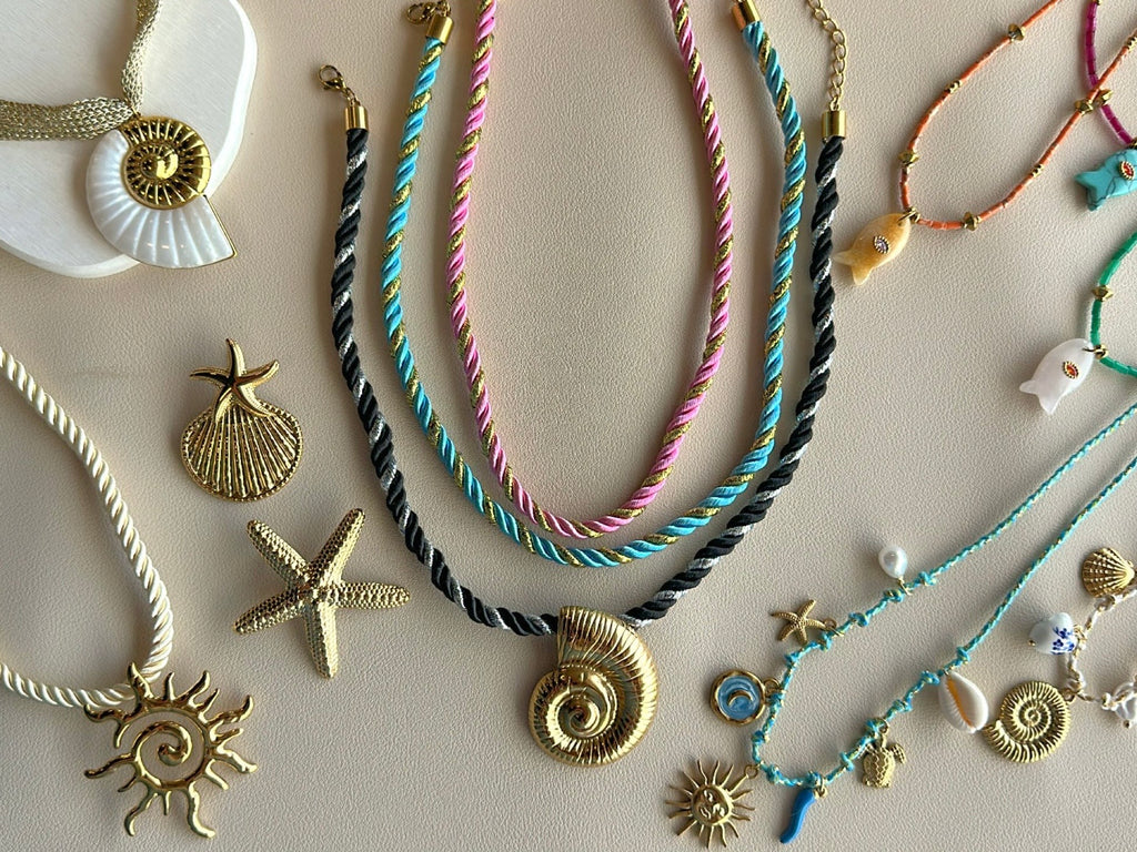 Shell & Rope Necklace