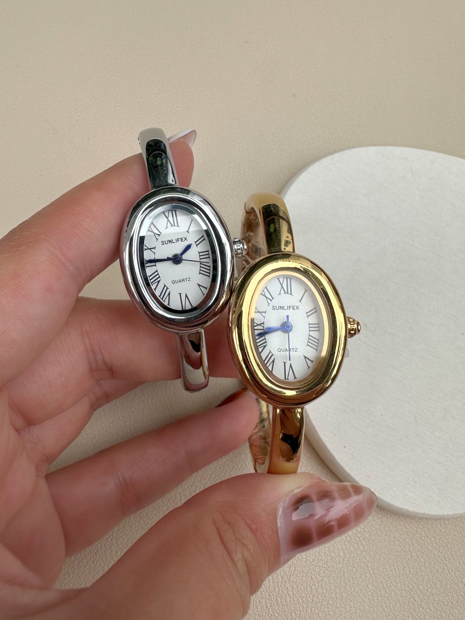 Retro Bangle Watch