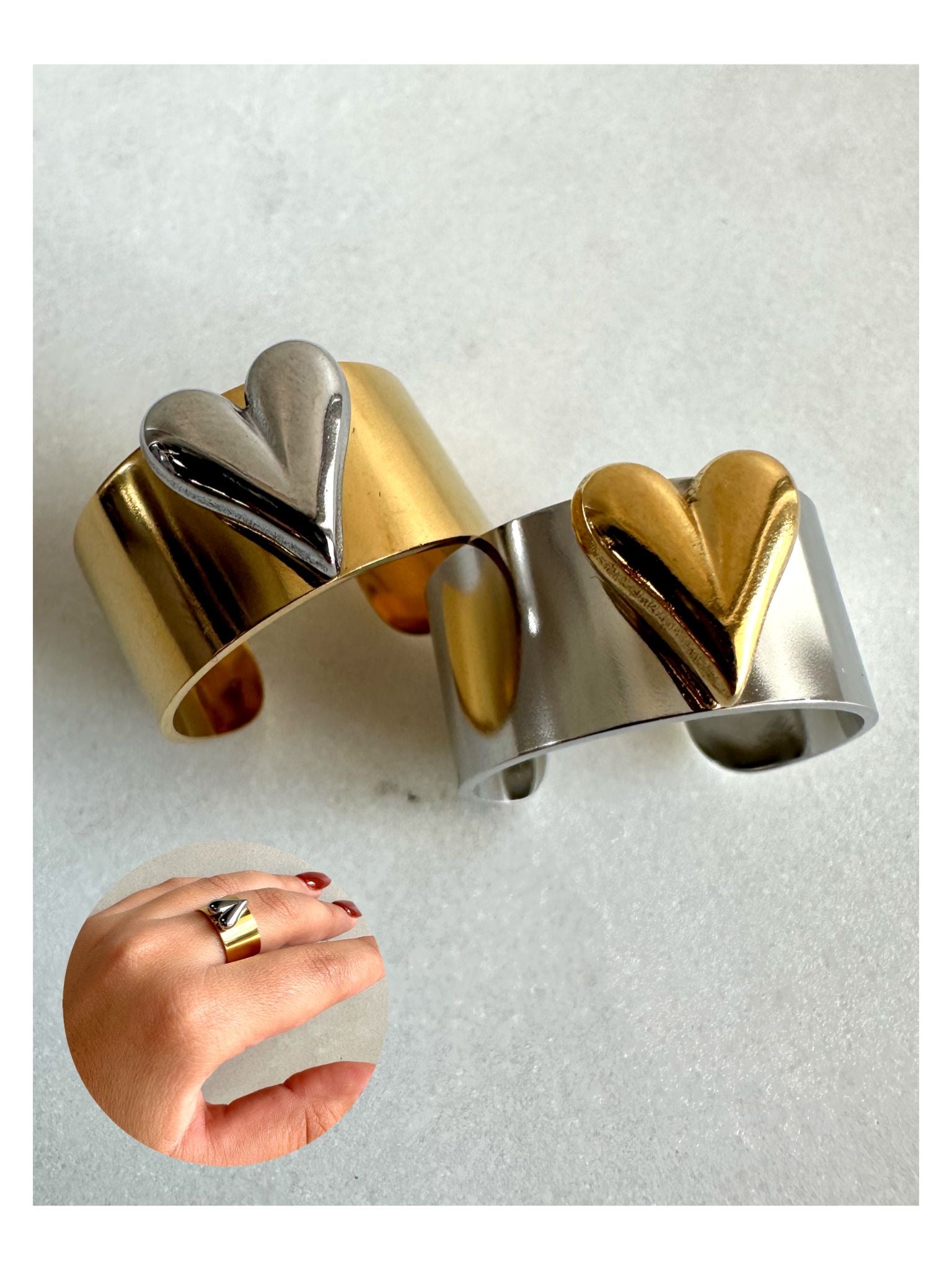 Adjustable Steel Rings