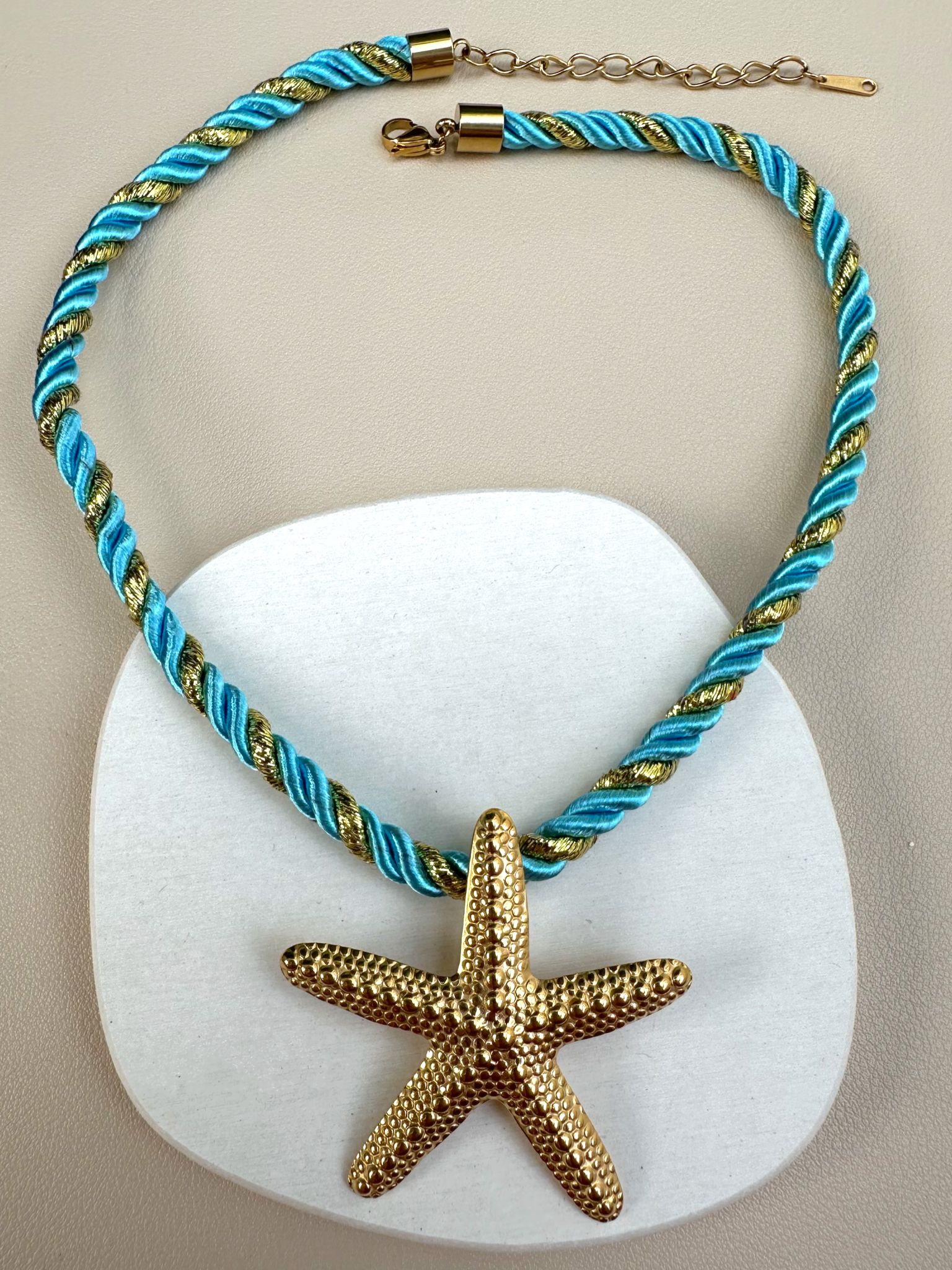 Starfish & Rope Necklace