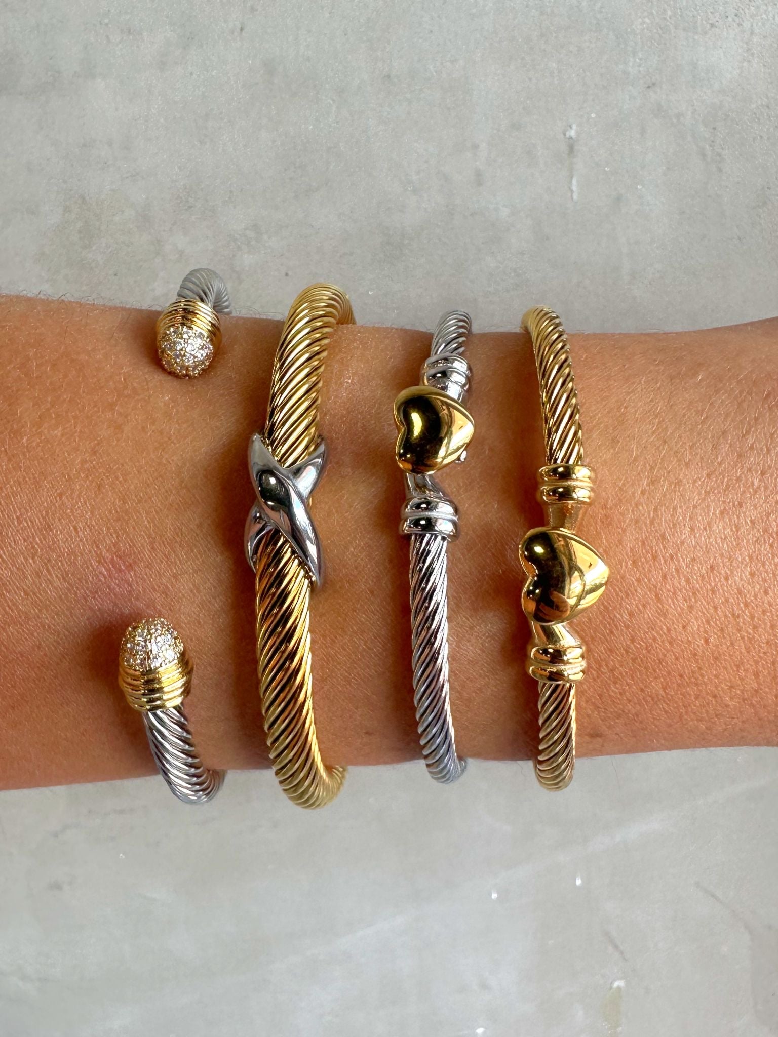 Stainless Steel Cable Bracelet