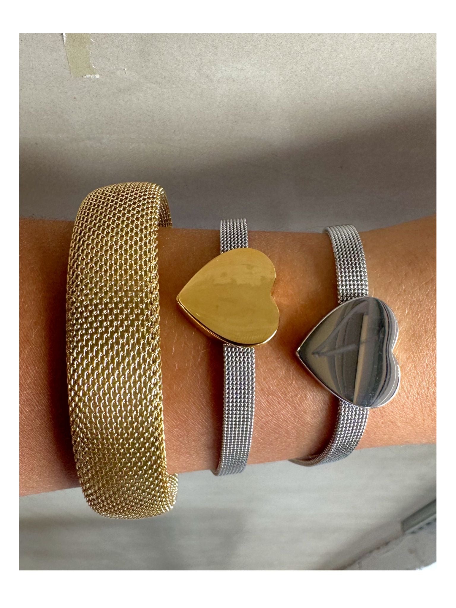 Mesh Stainless Steel Bracelet