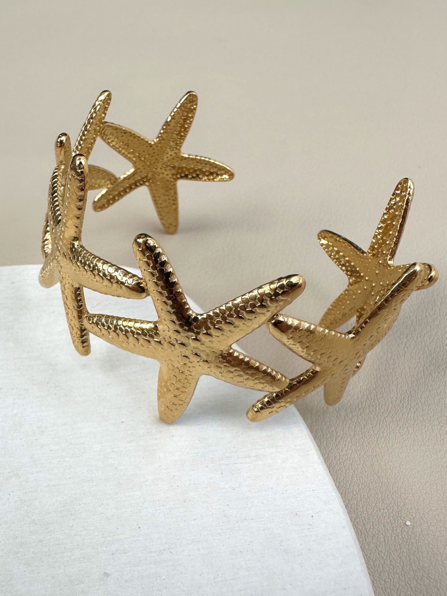 Starfish Stainless Steel Bangle