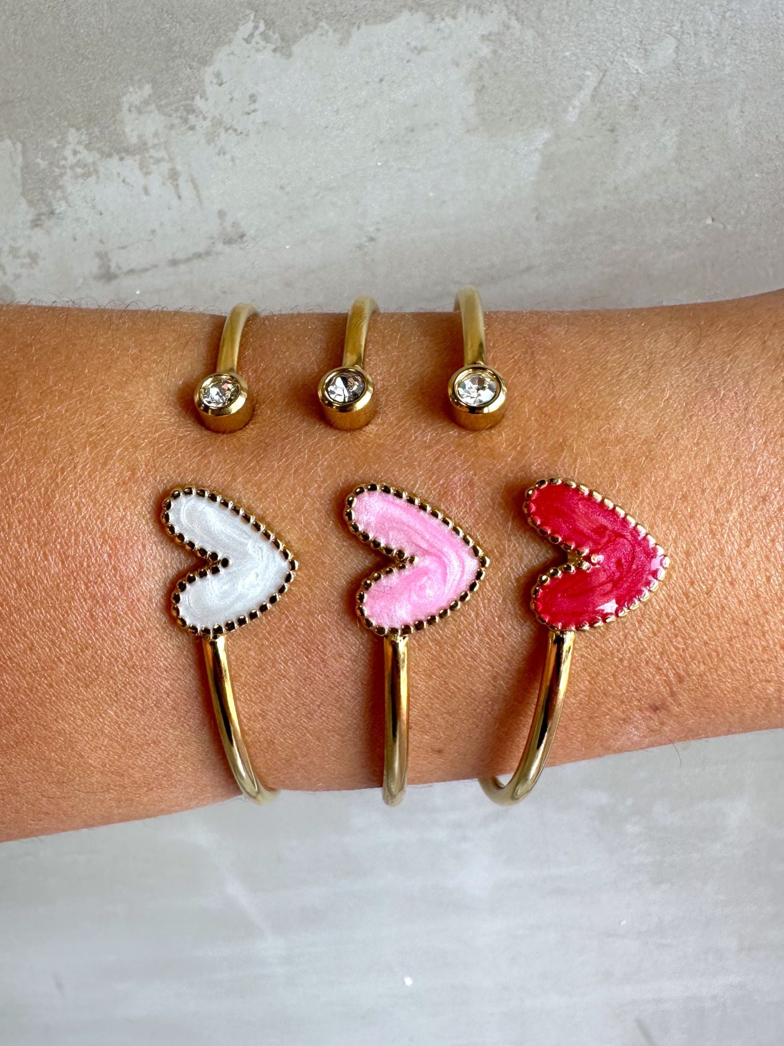 Heart Shaped Bangle