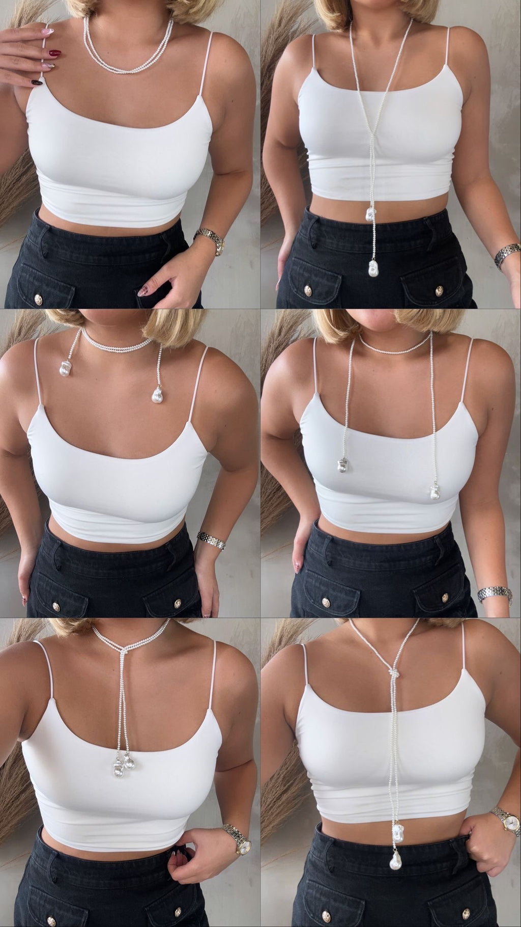 Pearl Multi Way Necklace