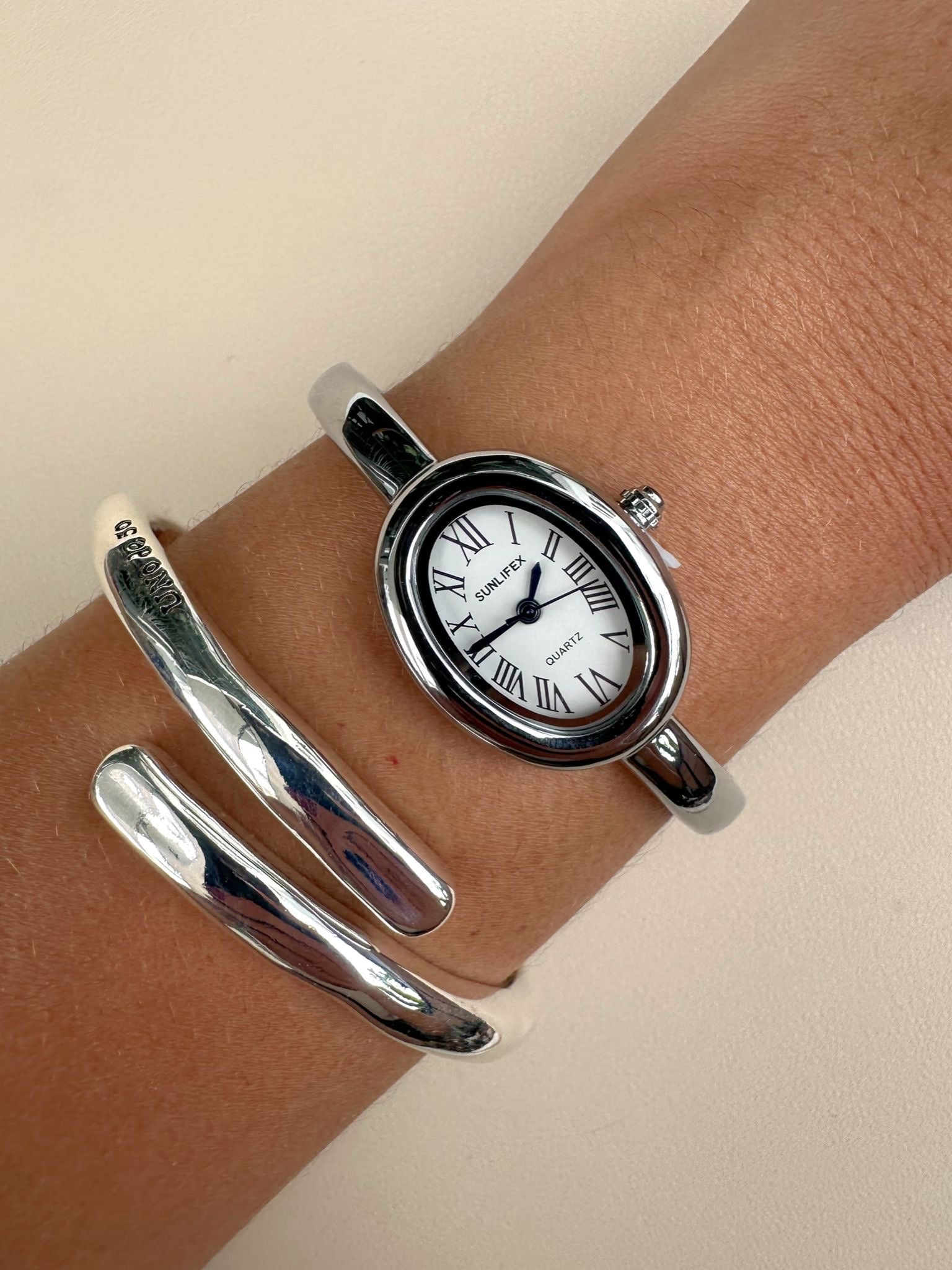 Retro Bangle Watch